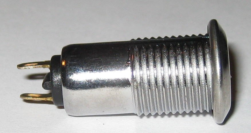 2 X SPST Rotary Keylock Switch - 2 Position Switchlock - 1/2" Dia. Panel Mount