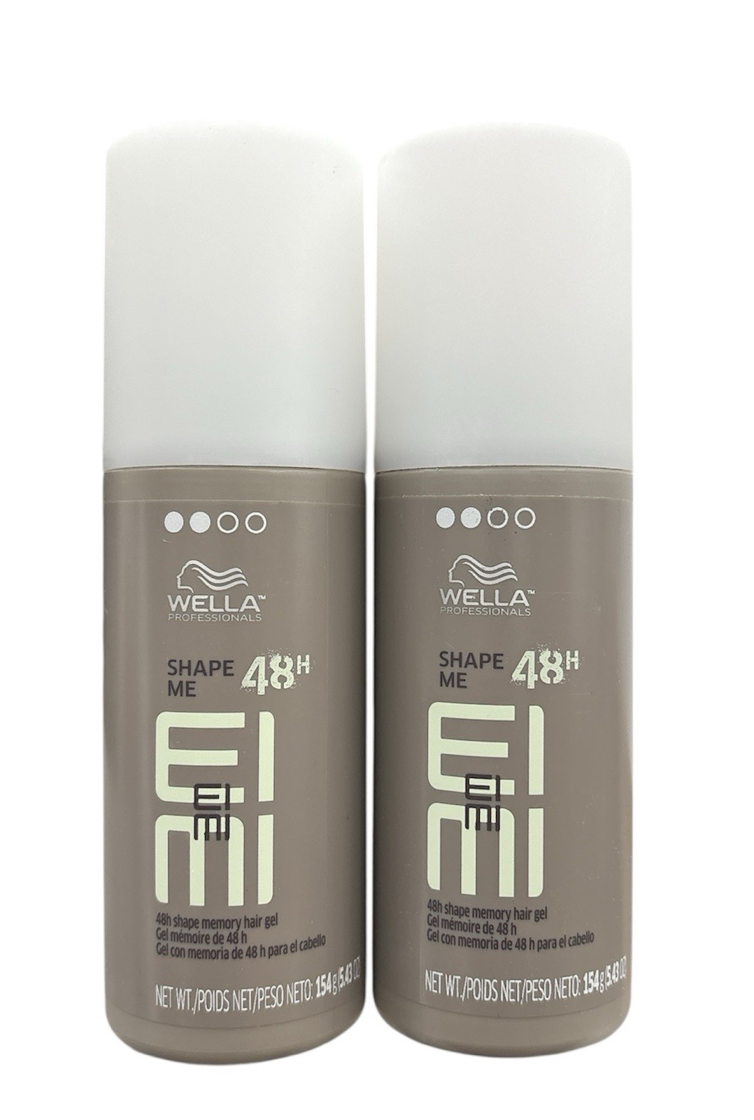 Wella EIMI Shape Me 48h Memory Hair Gel 5.43 oz. Pack of 2.