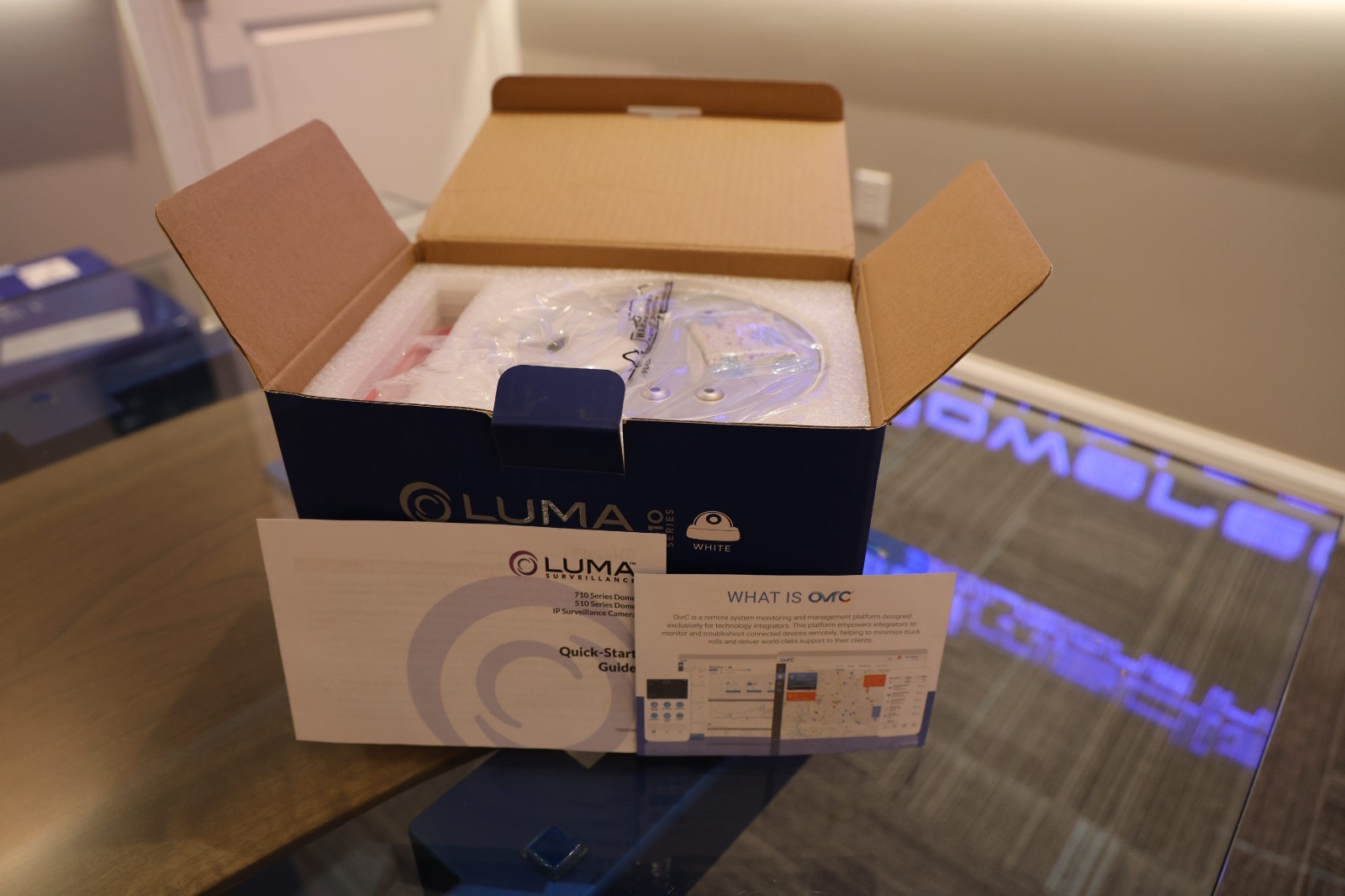 Luma Surveillance 510 Series Dome Camera White