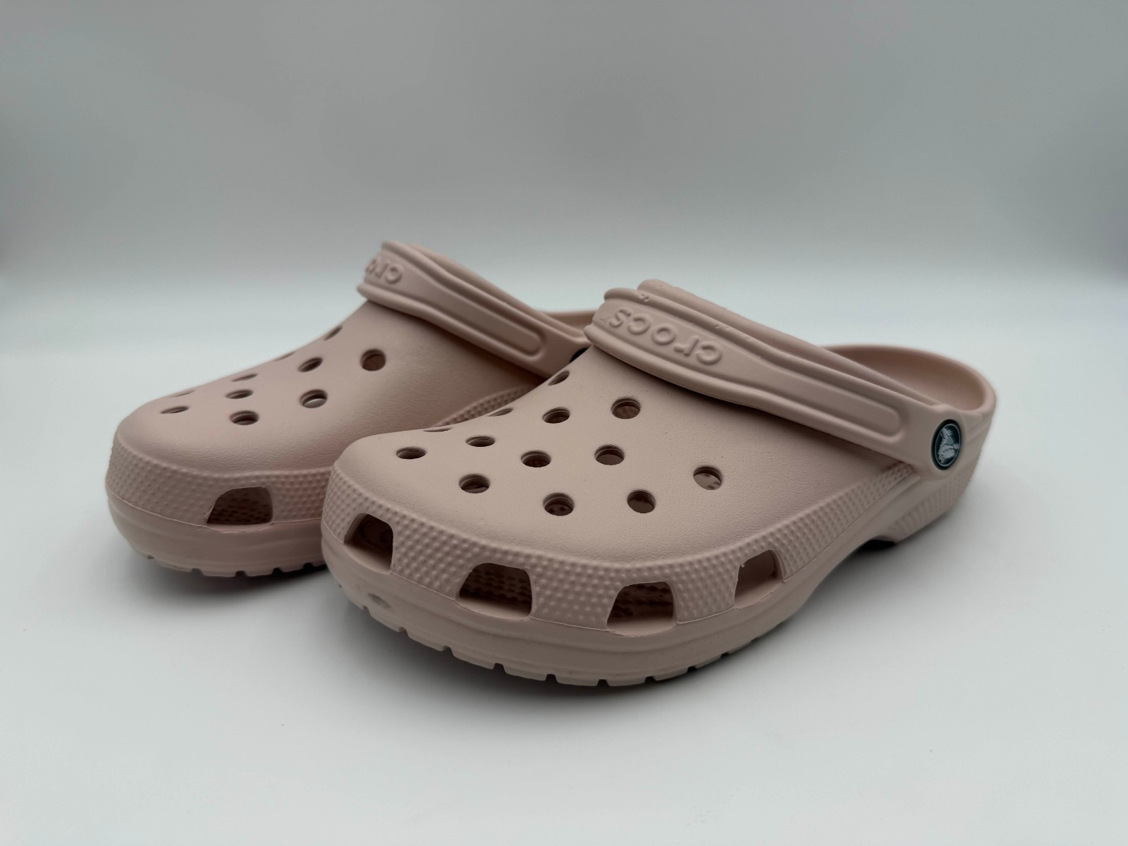 Crocs Classic Clog Pink Clay J6 (Big Kids) Unisex Slip-On Sandals Comfort Shoes