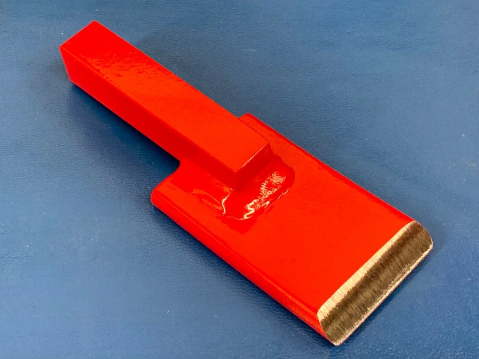 5/8” Hardy Shank Blacksmith Anvil Bottom Hot Cut Tool 1-3/4” Wide Spring Steel