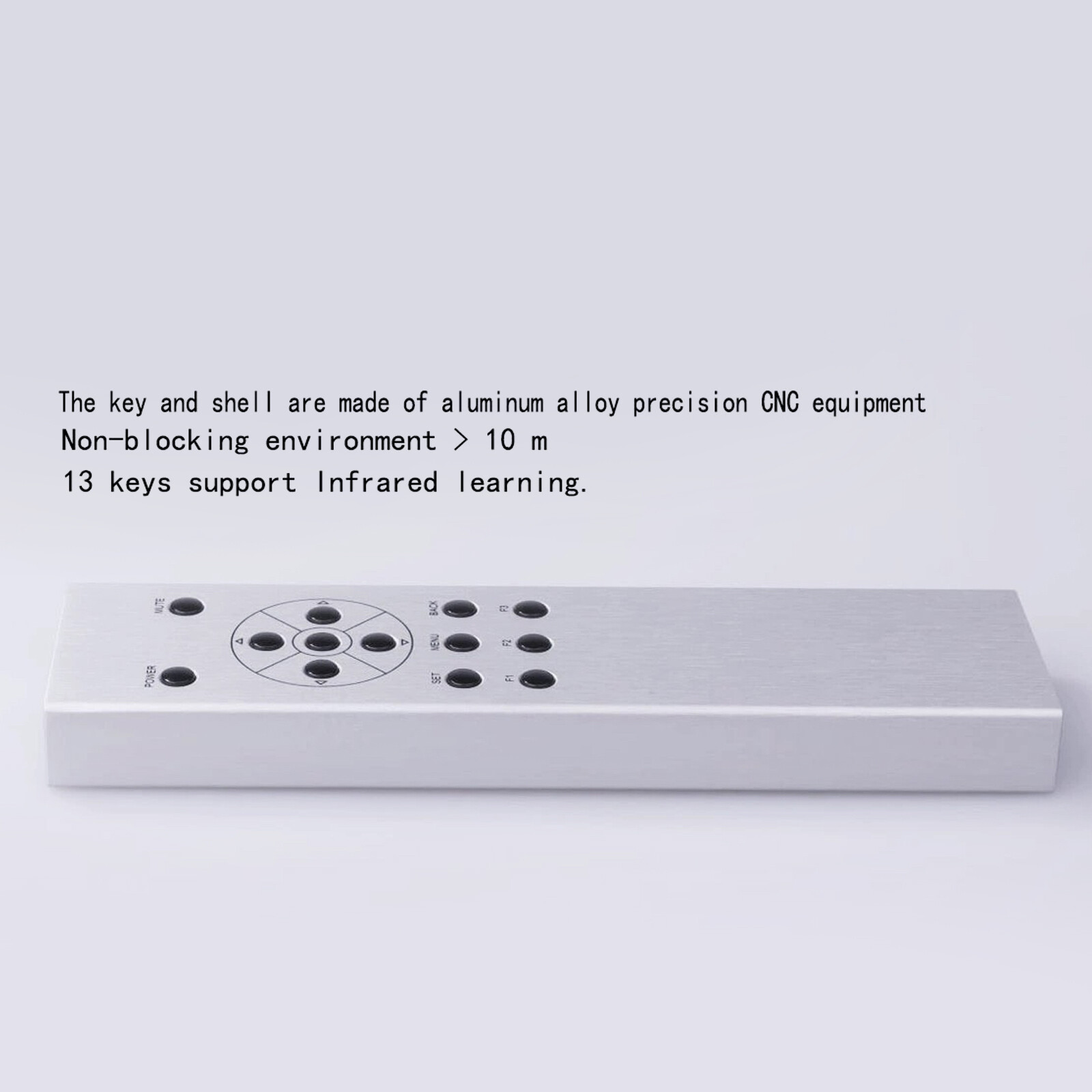 Learning aluminum shell infrared universal remote controller Hifi audio remotePP
