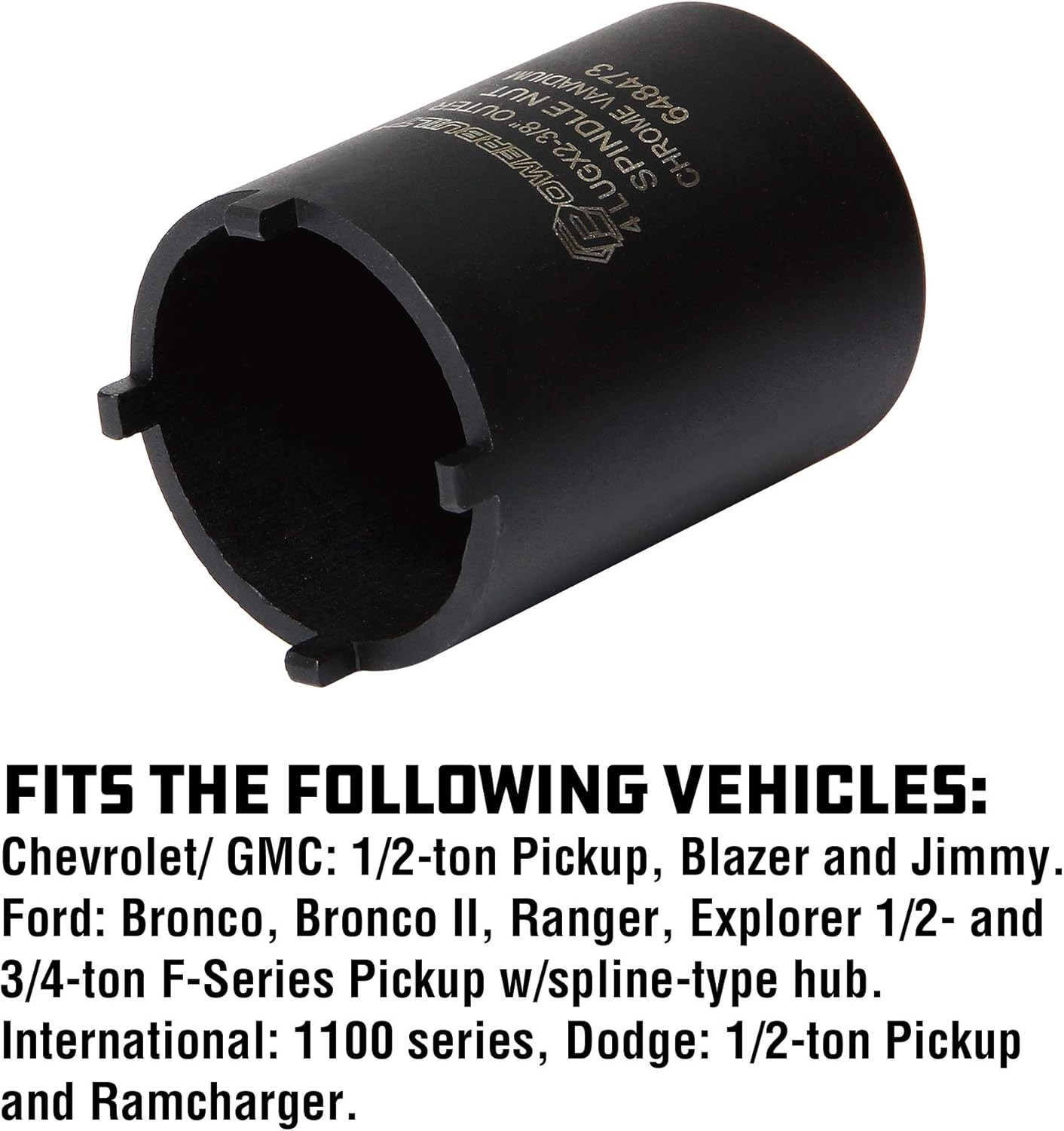 Spindle Nut Socket Tool for Trucks SUVs