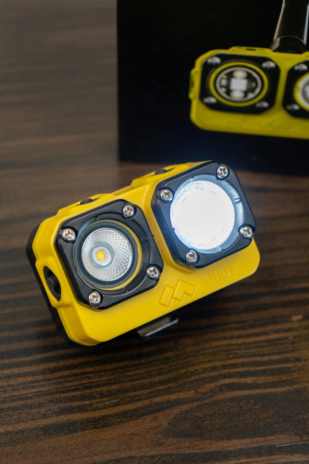 Cordless Rechargeable Mining Cap Lamp with LED bulb - MineARC Systems SiriUS
