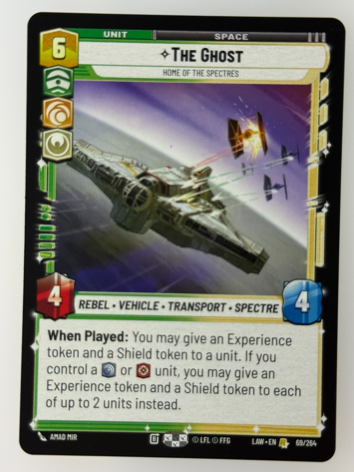 Star Wars Unlimited - The Ghost 069