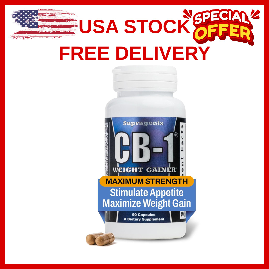 CB-1 Weight Gainer Pills 90 Count Appetite Support Mass Gainer for Men Women