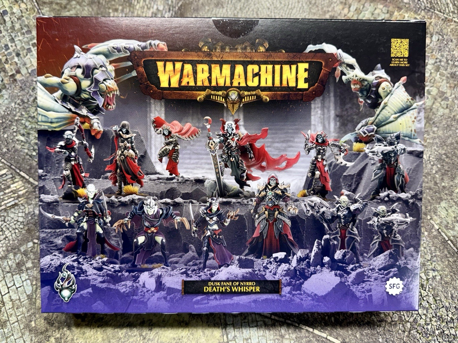 Warmachine MkIV Dusk Fane of Nyrro Death's Whisper Army Box Steamforged NIB
