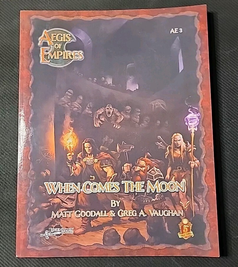 Aegis of Empires When Comes the Moon for 5th Edition