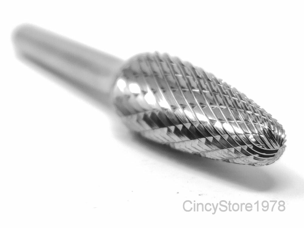 Carbide Burr Cutting Tool Tree Radius End Die Grinder Bit MADE IN USA NEW SF5D
