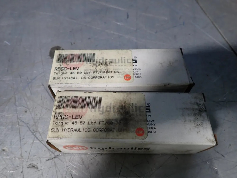 SUN HYDRAULICS CARTRIDGE VALVE RPGC-LEV