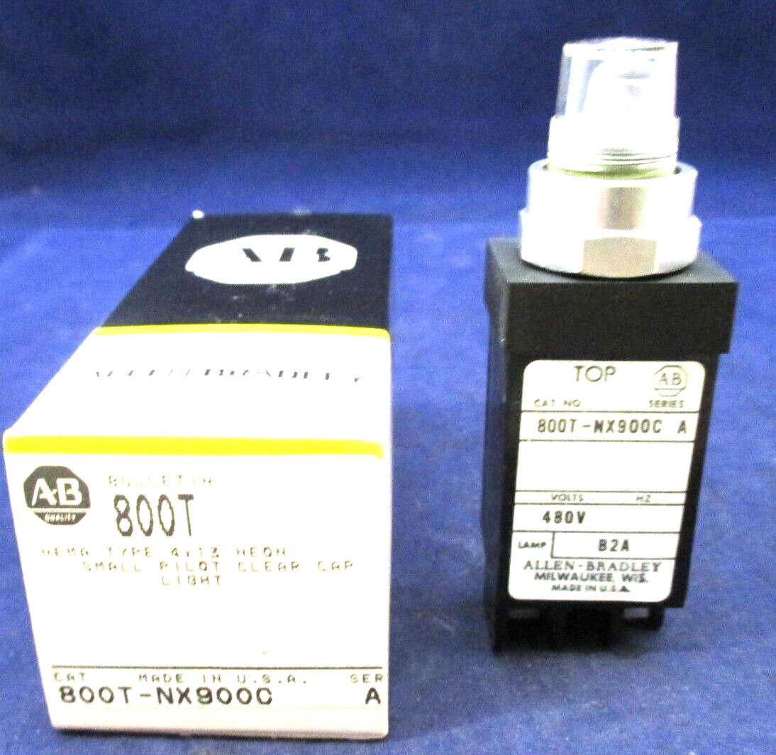 Allen Bradley 800T-NX900C Pilot Light Switch New