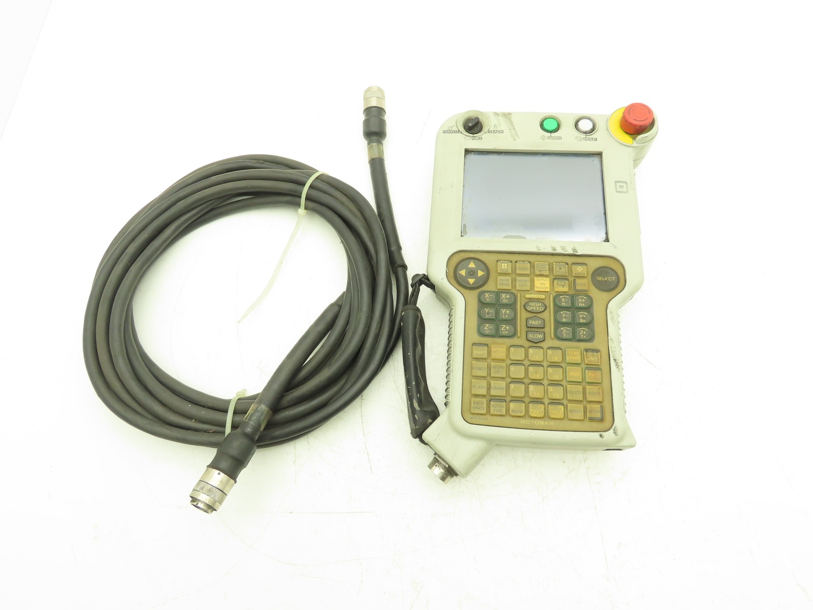 Yaskawa JZRCR-NPP01-1 Hand-Held Teach Pendant For Motoman Robot