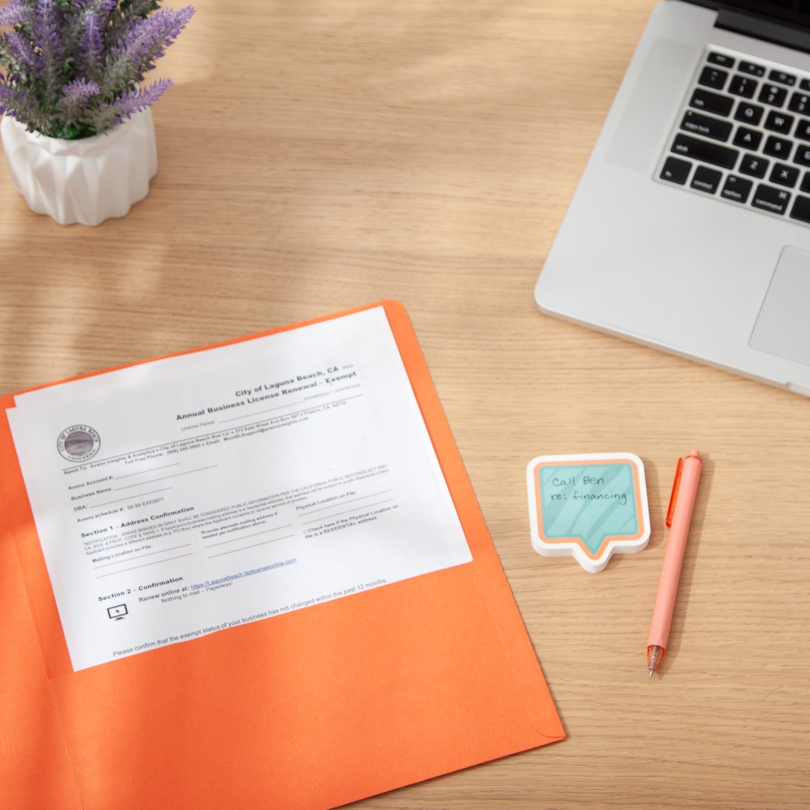 Two-Pocket Heavyweight Folder Paper Folders with Pockets Letter Size Orange 2...