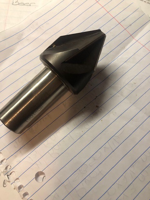 1-3/4" HSS 6F Chatterless Countersink - 60°