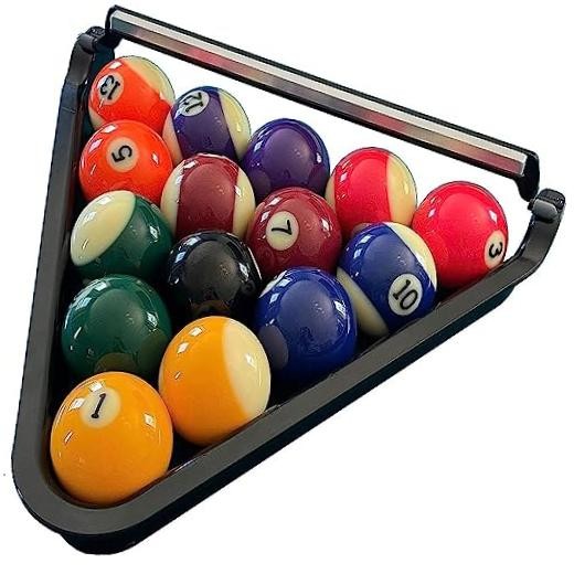 Billiard Ball Rack 8-Ball Black