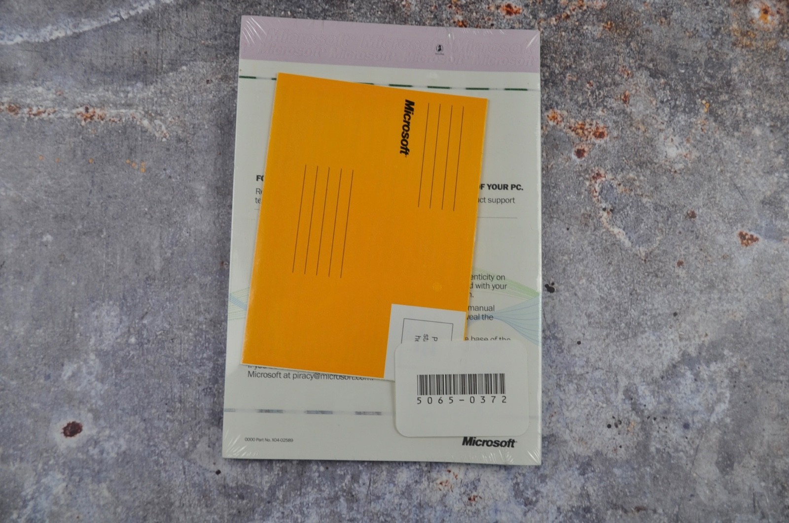 Microsoft Windows 98 Second Edition Operating System booklet Only - NO Disc
