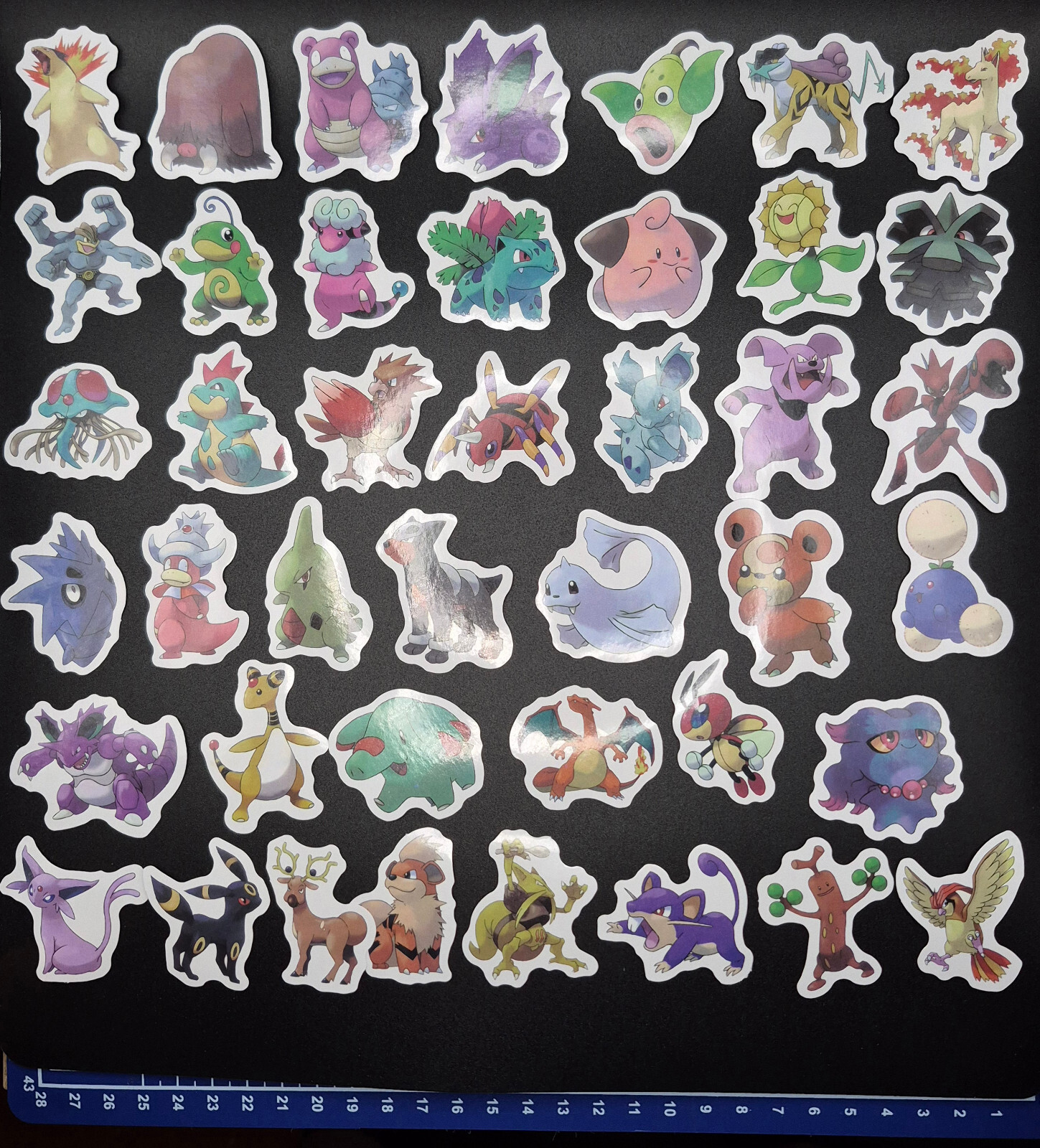 100 Pc Pokemon Stickers Classic Original Decals Charizard 151 Random Assortment