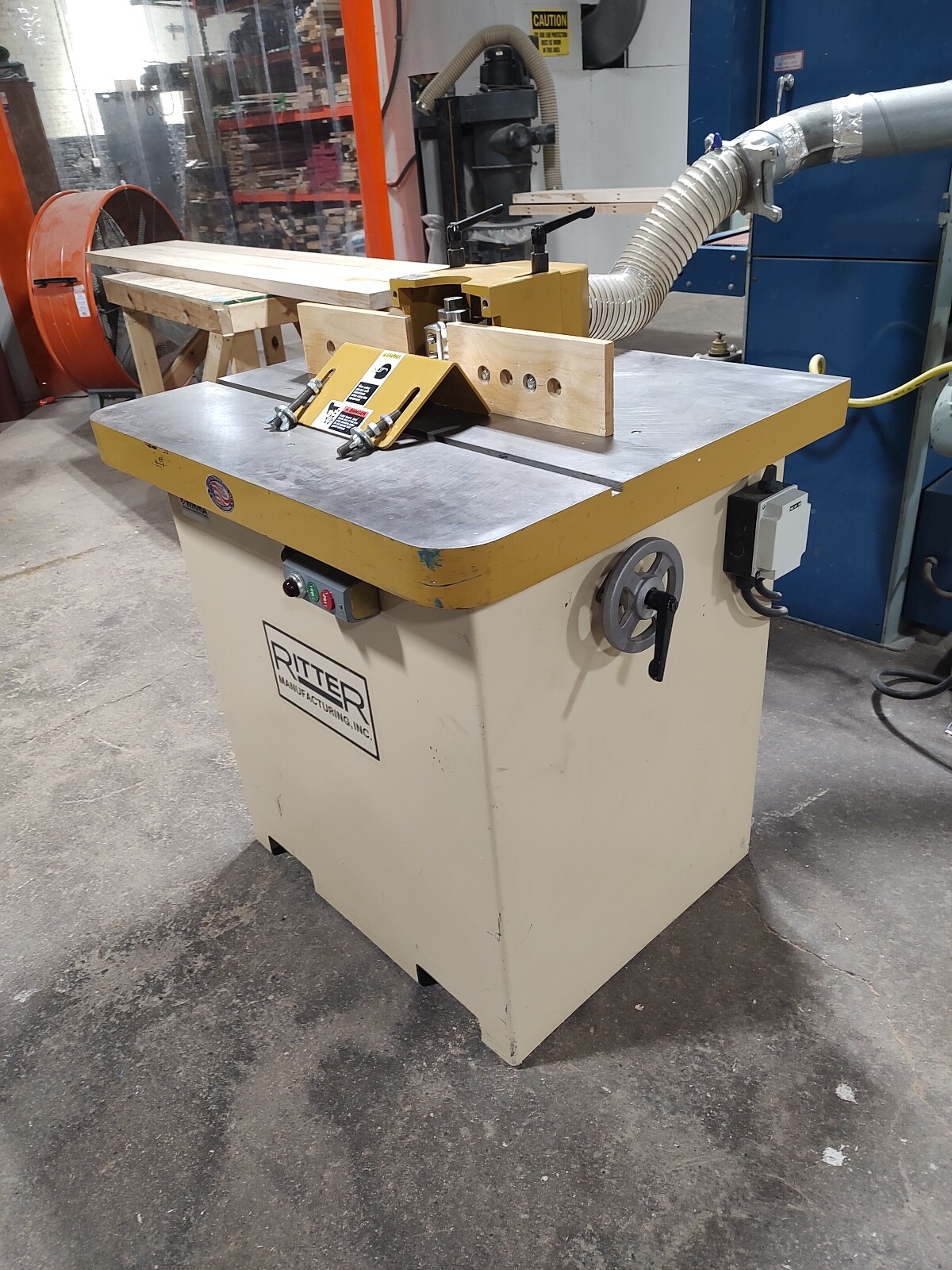 Ritter # R1012531 Shaper w/ 1 1/4" Spindle, 3hp , 1ph