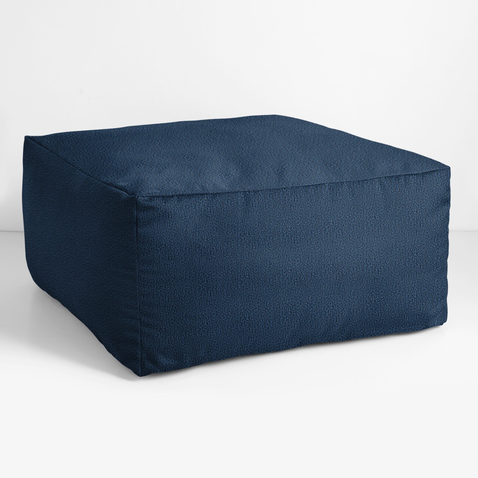 Sorra Home Sunbrella Outdoor Bean Pouf 30 in W x 30 in D x 15 in H
