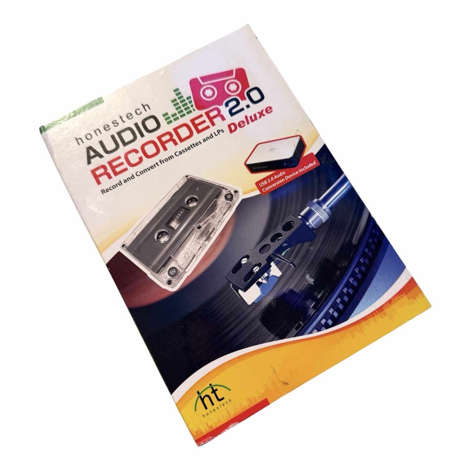 Honestech Audio Recorder 2.0 Deluxe USB NEW OPEN BOX! MUSIC RECORDING