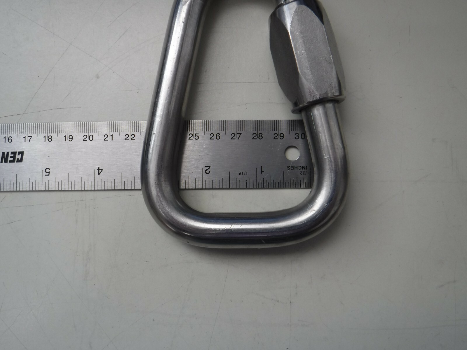 Delta (Triangle shaped) Maillon Rapide / Quick link, Hanger, 16mm 316 SS