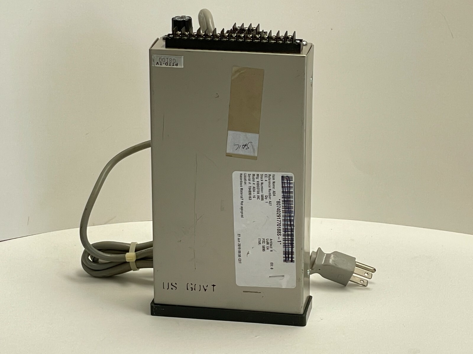 VIDEOTEK ADA-16 Audio Distribution Amplifier