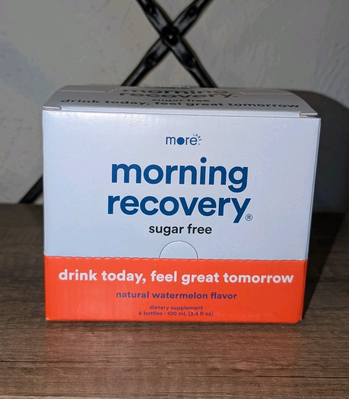 More Labs Morning Recovery Electrolyte Drink Sugar Free Watermelon | 6-Pack NEW