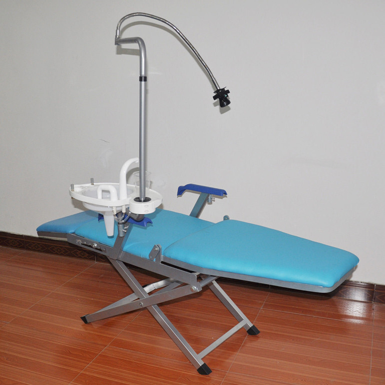 Dental Mobile Delivery Unit Suction Rolling Case 4H Compressor /Chair Portable