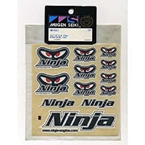 Vintage Mugen Seiki NINJA DECAL MR19001