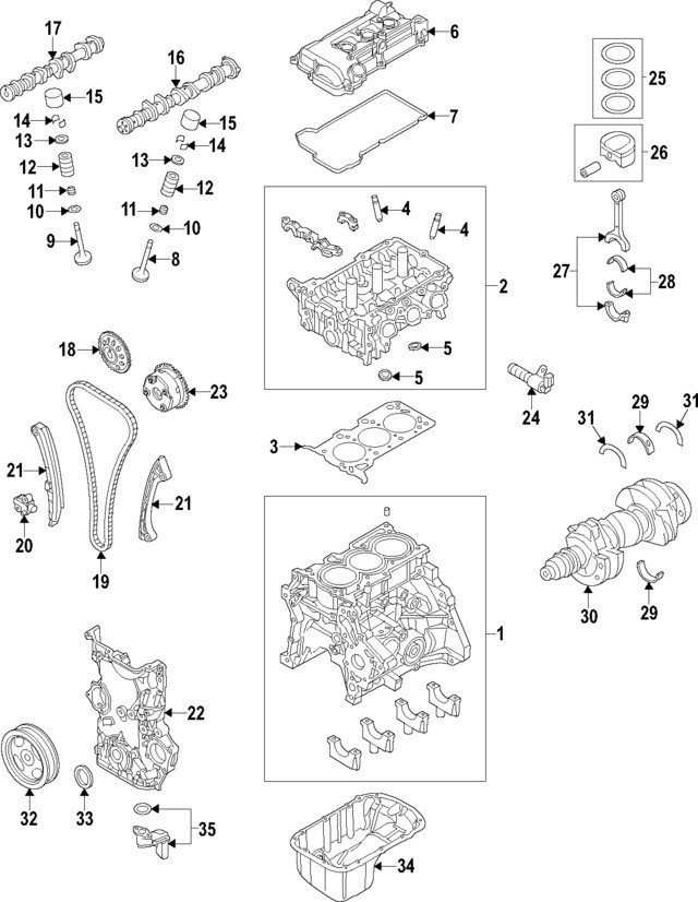 Genuine Mitsubishi Valve Keeper MD123946