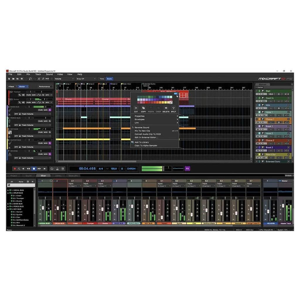 Mixcraft 10.5 Pro Studio Retail Edition