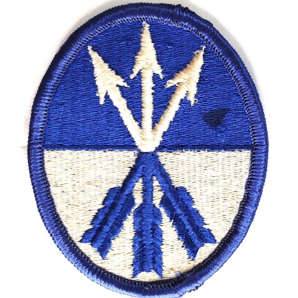 US Army XXIII Corps Novelty Patch Full‑Color 3" × 2‑3/8" Sew‑On, Embroidered