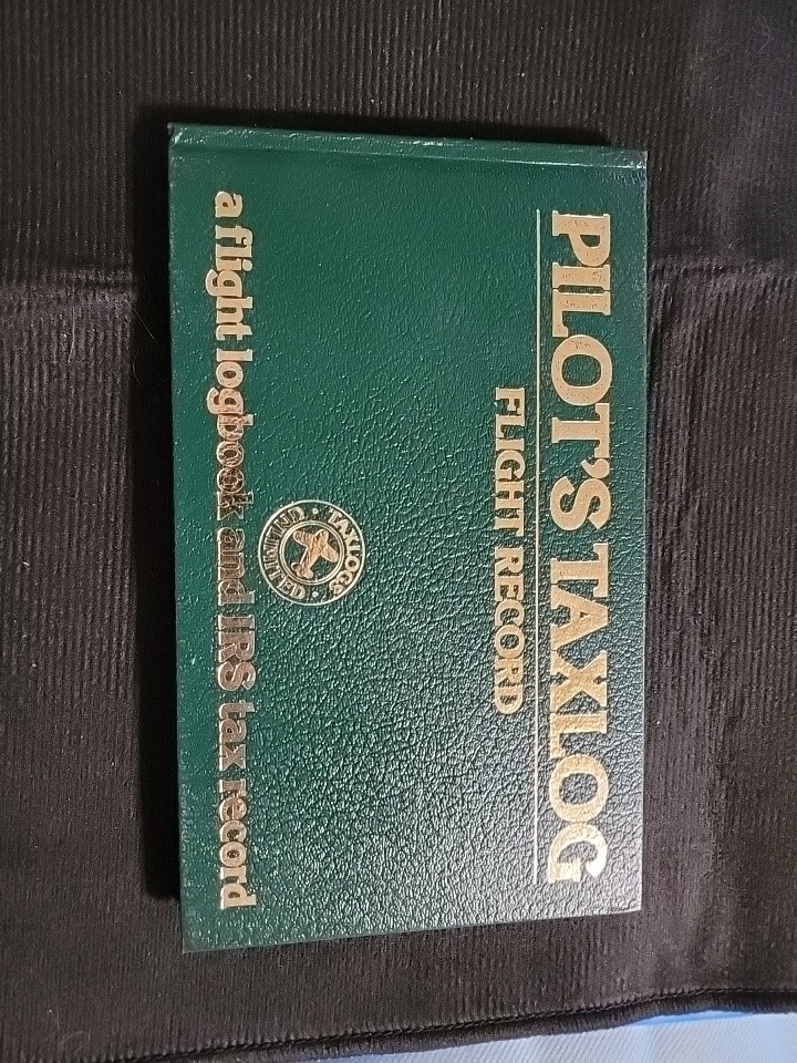 PILOT'S TAXLOG FLIGHT RECORD 1985