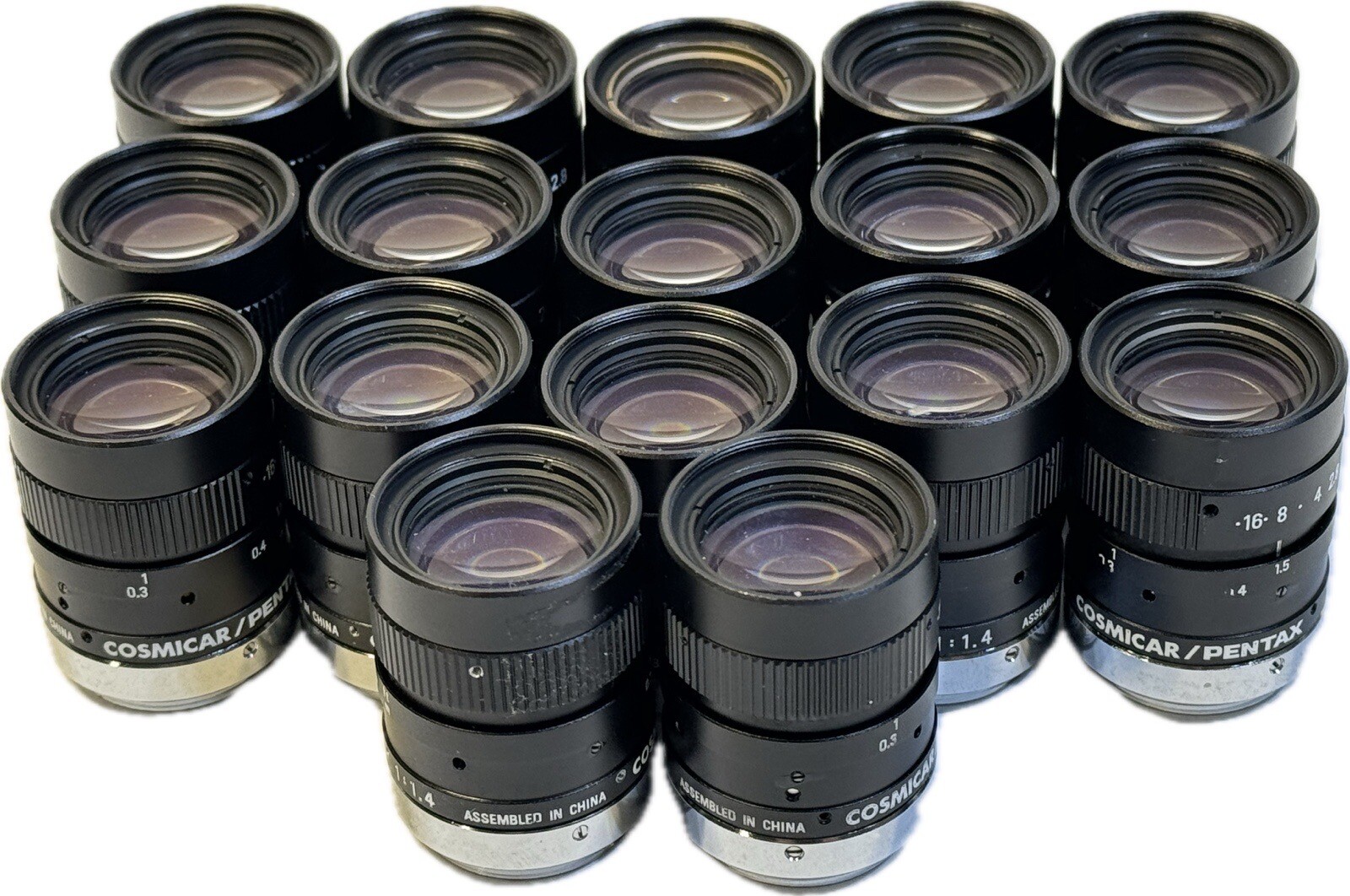 Cosmicar/Pentax TV Lens 25mm 1:1.4 Industrial Inspection Lens