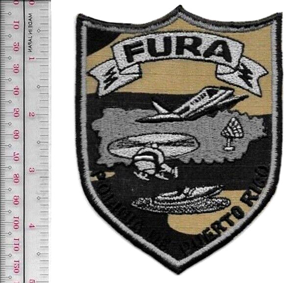 Puerto Rico Police Department Special Ops Fuerzas Unidas de Rapida NO TARIFF