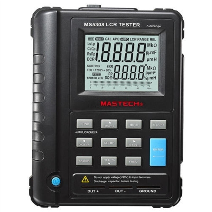 New Autorange Maste MS5308 100Khz Handheld Lcr Meter Portable xg