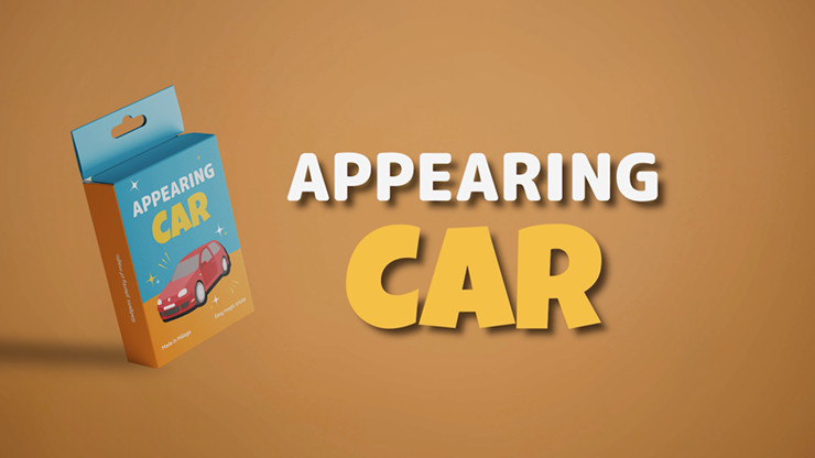 APPEARING CAR (Gimmicks and Online Instructions) by Julio Montoro & The Paranoia