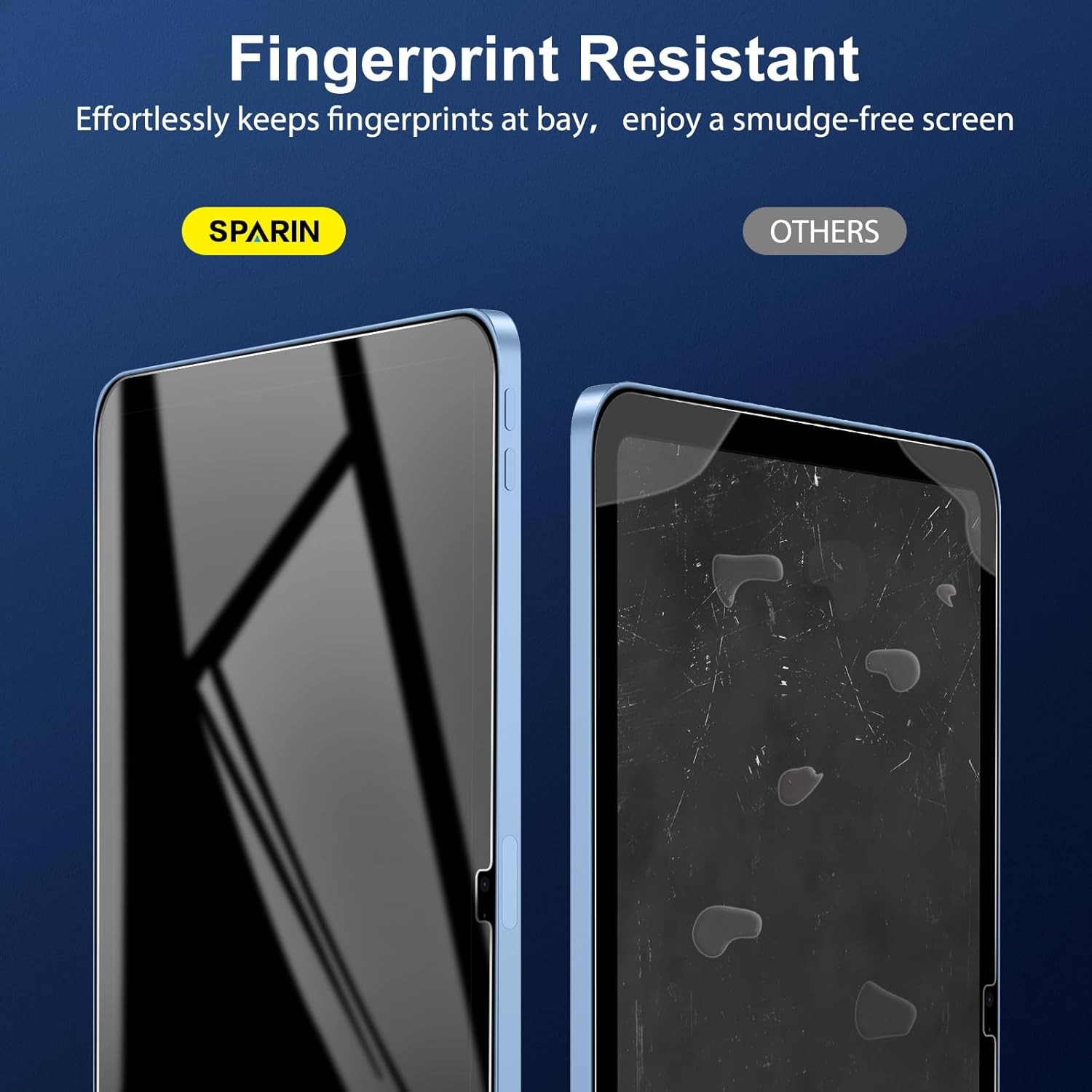 SPARIN Screen Protector for iPad 11th 10th 2 screen protector, transparent