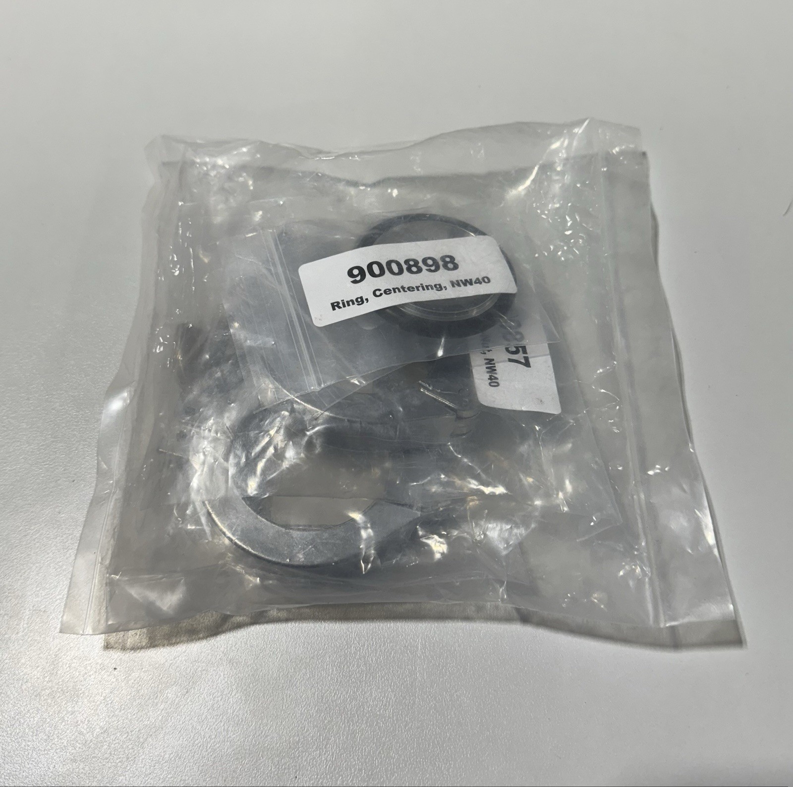 *2 PACK* Nor-Cal NW40 Wing Nut Clamp NW-40-CP w/ Centering Rings *NEW*