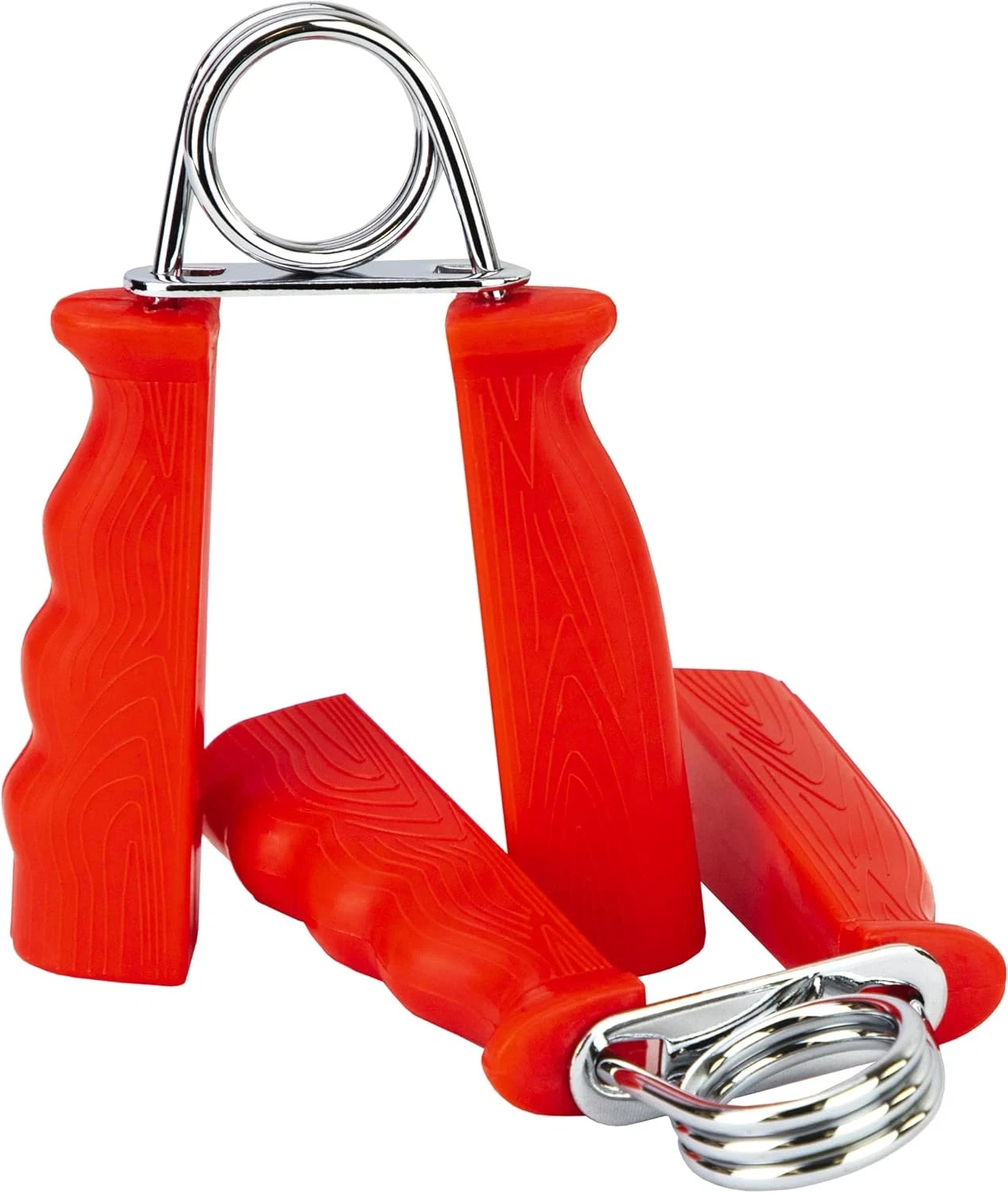 Red Hand Grip Exerciser Strength Training for Hands and Forearms