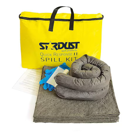 Stardust Spill Products D715 Spill Kit, 6 Gallon Volume Absorbed Per Kit,