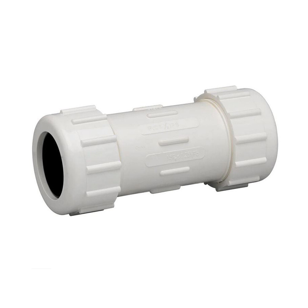 Thrifco 1-1/2 PVC Compression Coupling - 6622174