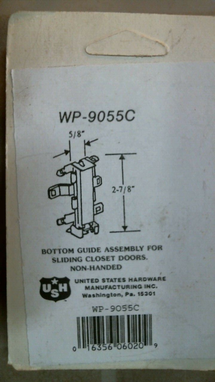 US Hardware WP-9055C Panel Jacket Hanger/ Closet Bottom Hanger, FREE SHIPPING