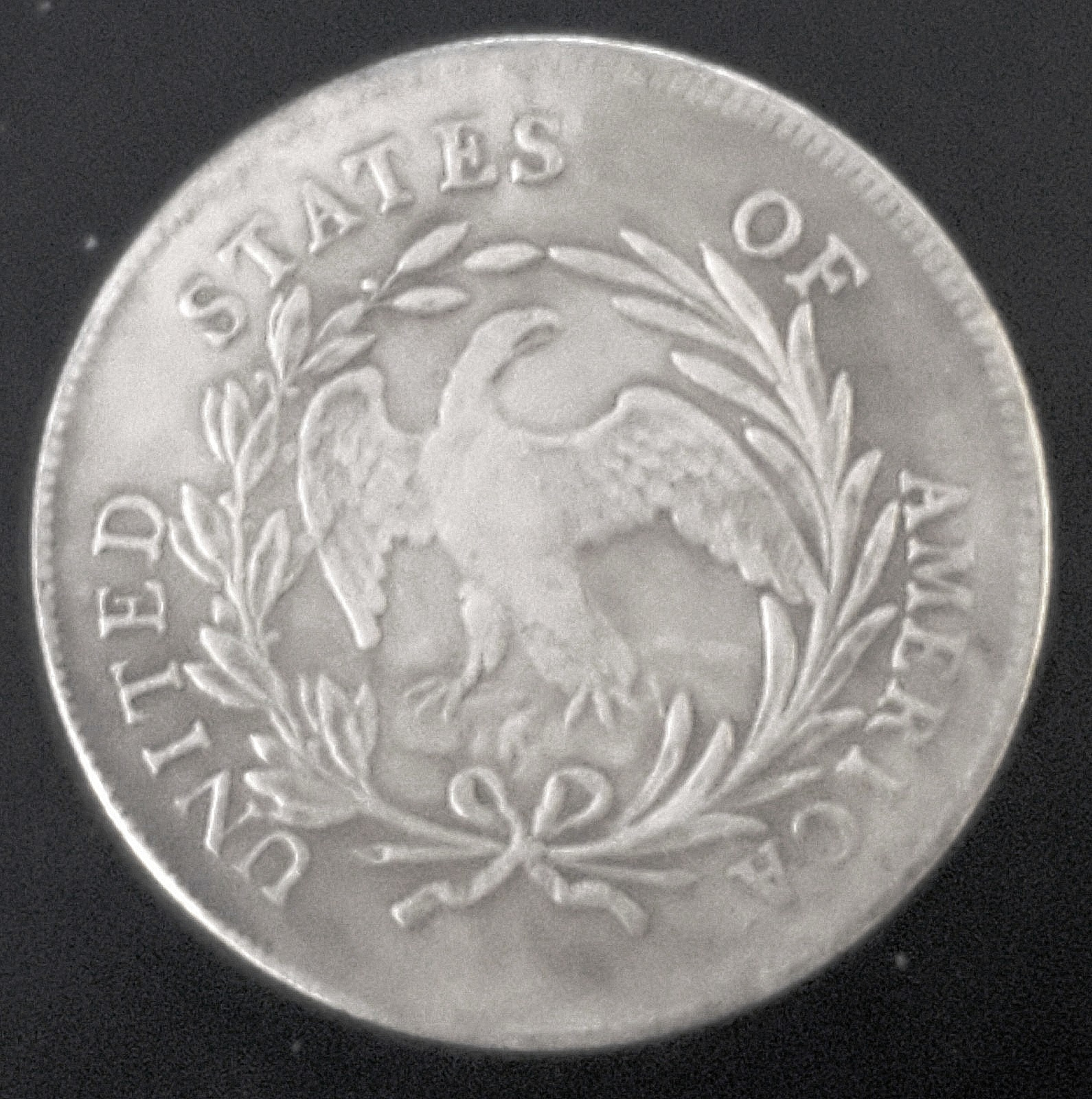 One 1797 Buxomly Goddess Silver-Plated Numismatic Commemorative Tribute Coin
