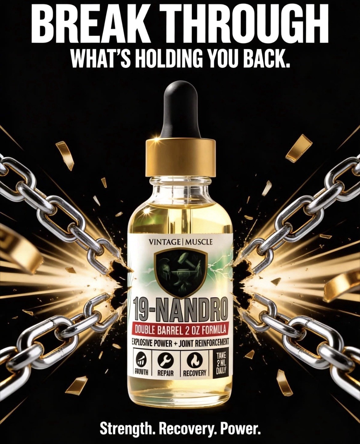 19 Nandro DHEA 2 Step Precursor 2 Deca 4 Size & Strength By Vintage Muscle 💪 🧪