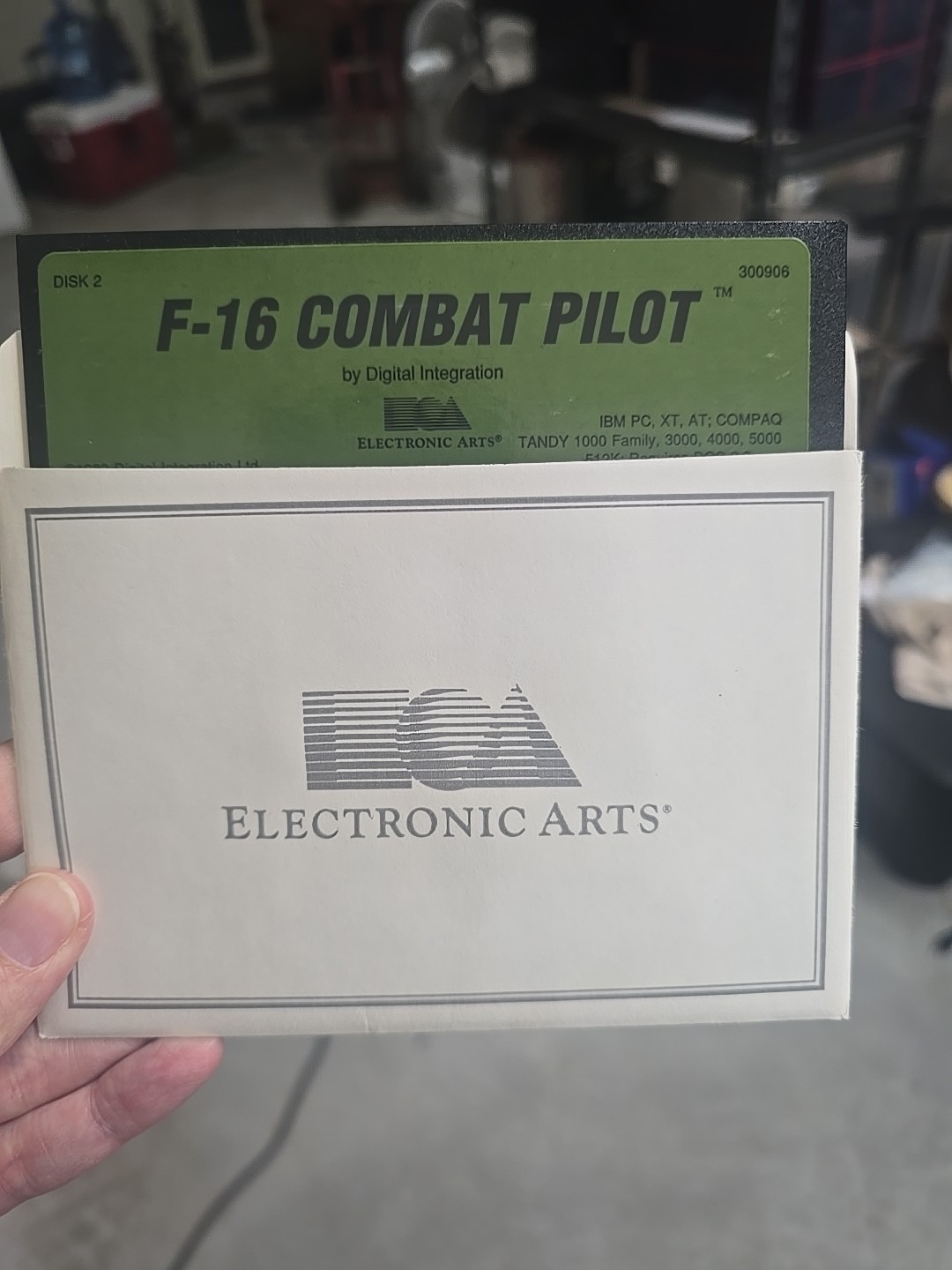 F/16 Combat Pilot PC game Electronic Arts Genuine Vintage PC Software Disks Only