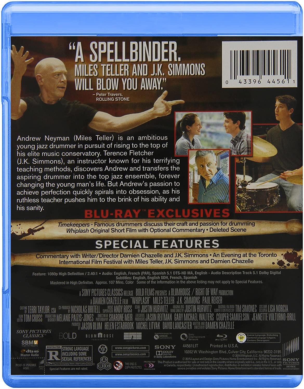 New Whiplash (Blu-ray + Digital)