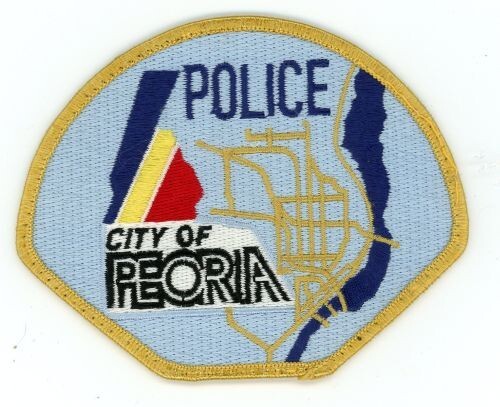 ILLINOIS IL PEORIA POLICE NICE SHOULDER PATCH SHERIFF