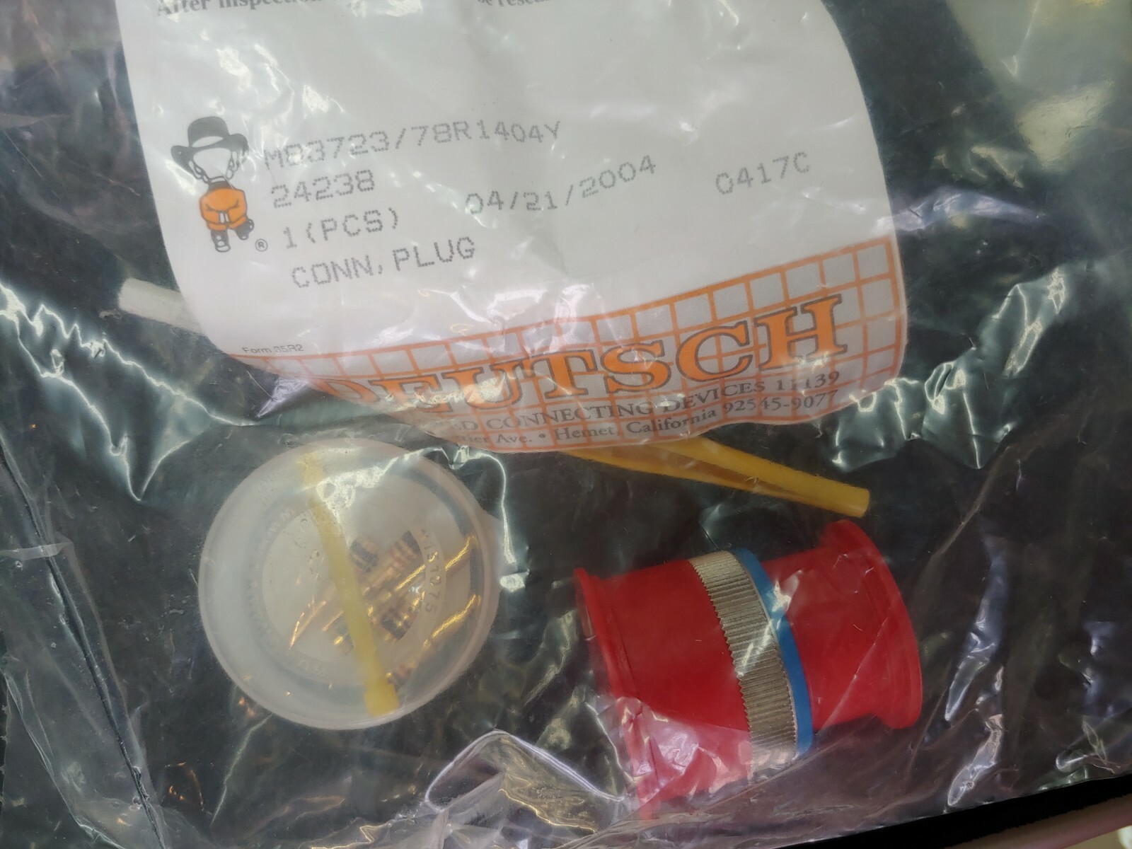 Deutsch  MIL Spec Connector P/N M83723/78R1404Y