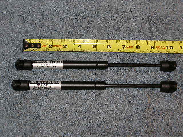 2ea 10" 40# Nitro Prop Universal Gas Strut Shock Rod Strut Spring Lift Cylinder